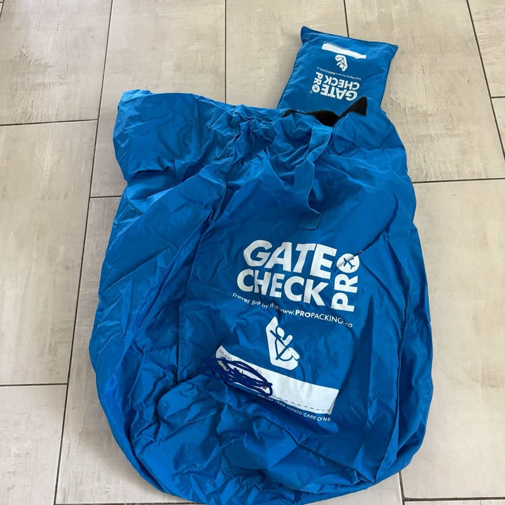 Blue Gate Check Pro Bag